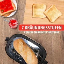 alpina Toastautomat silber Edelstahl