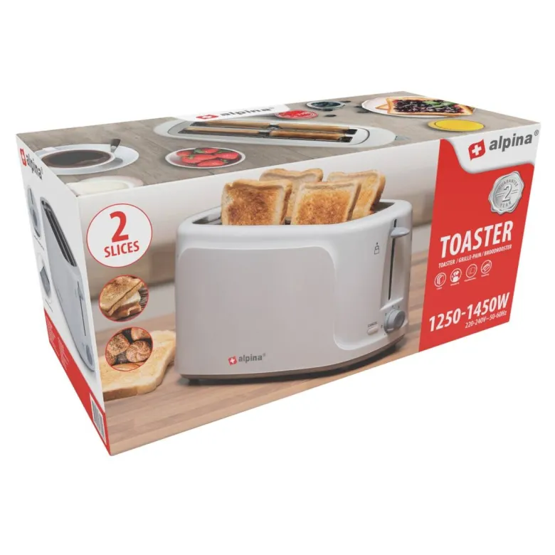 alpina Toaster weiß