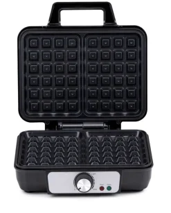 alpina Waffelautomat schwarz Alu B/H/L: ca. 24x10x24 cm