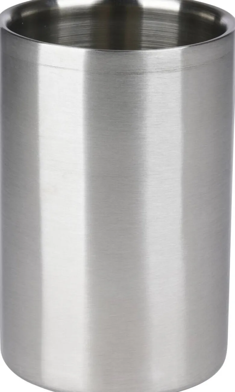 alpina Weinkühler silber Edelstahl H/D: ca. 18x12 cm