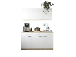 Anbauküchen-Set Merle weiß B/H/T: ca. 150x200x60 cm