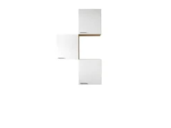 Anbauküchen-Set Merle weiß B/H/T: ca. 100x168x35 cm