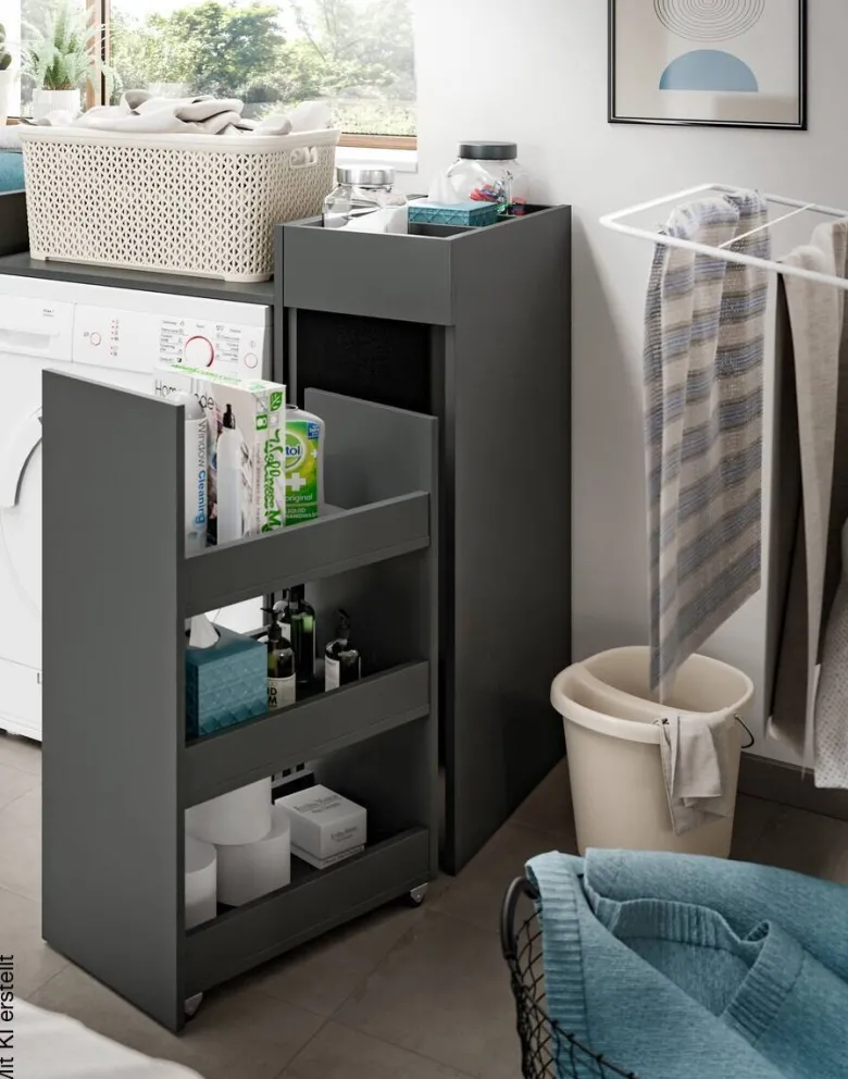 Anstellregal Free anthrazit B/H/T: ca. 29x101x60 cm