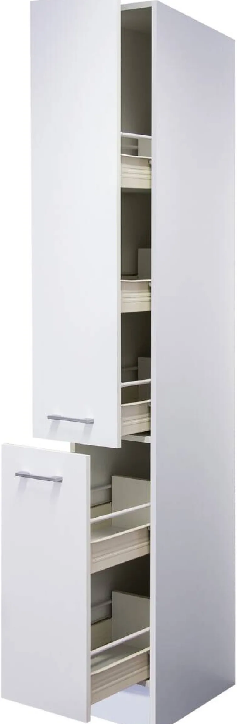 Apothekerschrank Lucca weiß matt B/H/T: ca. 30x200x57 cm