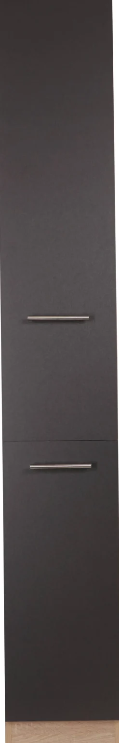 Apothekerschrank Merle grau B/H/T: ca. 30x200x60 cm
