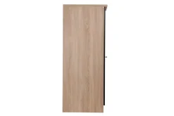 Apothekerschrank Merle schwarz B/H/T: ca. 30x145x60 cm
