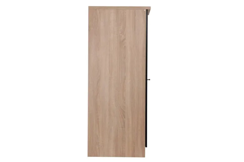 Apothekerschrank Merle schwarz B/H/T: ca. 30x145x60 cm
