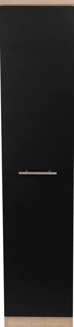 Apothekerschrank Merle schwarz B/H/T: ca. 30x145x60 cm