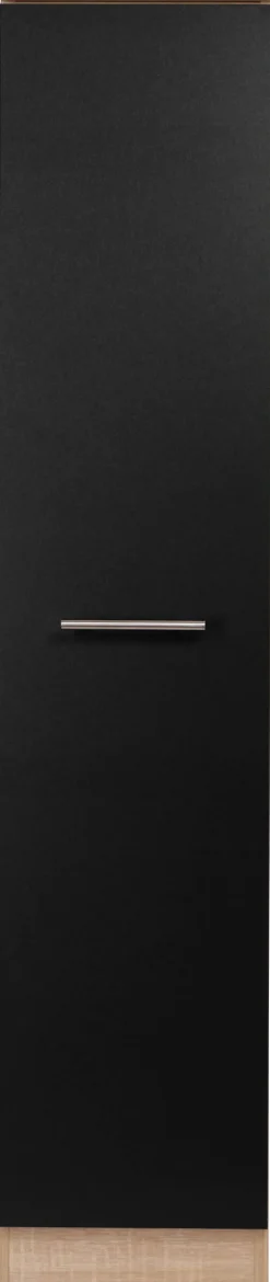 Apothekerschrank Merle schwarz B/H/T: ca. 30x145x60 cm