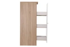 Apothekerschrank Merle weiß B/H/T: ca. 30x145x60 cm