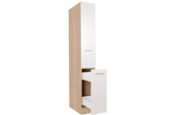 Apothekerschrank Merle weiß B/H/T: ca. 30x200x60 cm