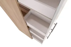 Apothekerschrank Merle weiß B/H/T: ca. 30x200x60 cm