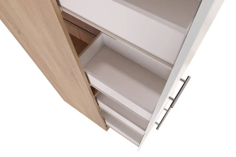 Apothekerschrank Merle weiß B/H/T: ca. 30x200x60 cm
