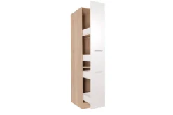 Apothekerschrank Merle weiß B/H/T: ca. 30x200x60 cm