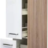 Apothekerschrank Valero weiß Hochglanz B/H/T: ca. 30x200x57 cm
