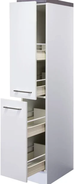 Apothekerschrank Vita weiß matt B/H/T: ca. 30x162x60 cm