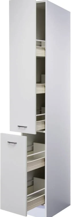 Apothekerschrank Wito weiß B/H/T: ca. 30x200x57 cm