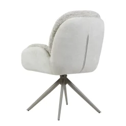 Armlehnstuhl Davina beige Microfaser B/H/T: ca. 64x92,5x48 cm