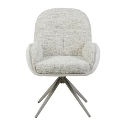 Armlehnstuhl Davina beige Microfaser B/H/T: ca. 64x92,5x48 cm