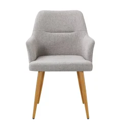 Armlehnstuhl Inga beige Webstoff B/H/T: ca. 57x86x63,5 cm