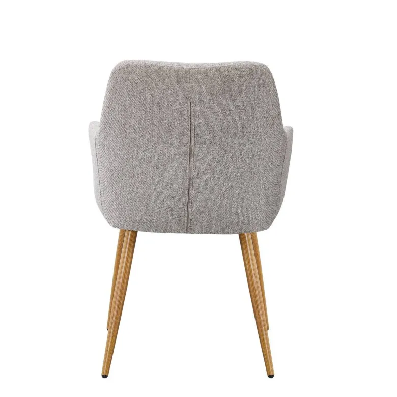 Armlehnstuhl Inga beige Webstoff B/H/T: ca. 57x86x63,5 cm