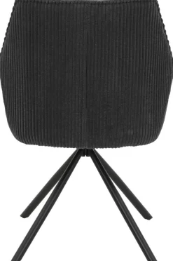 Armlehnstuhl Inge anthrazit Microfaser B/H/T: ca. 58x88x63 cm