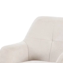 Armlehnstuhl Woody beige Webstoff B/H/T: ca. 62x85,5x64 cm
