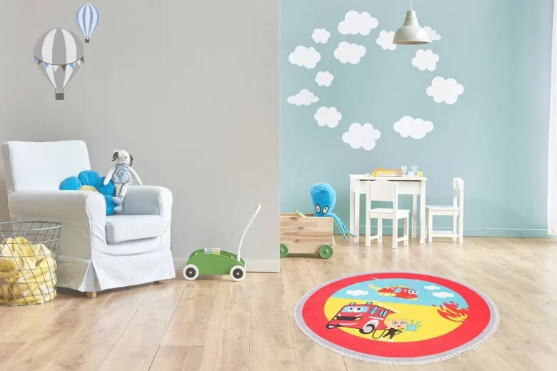 Arte Espina Flachflorteppich Playground 425 mehrfarbig D: ca. 160 cm