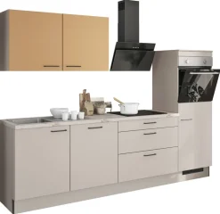artego Küchenblock Feel Feel Kaschmir B/H/T: ca. 270x210x60 cm