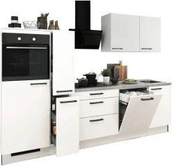 artego Küchenblock Feel weiß B/H/T: ca. 280x210x60 cm