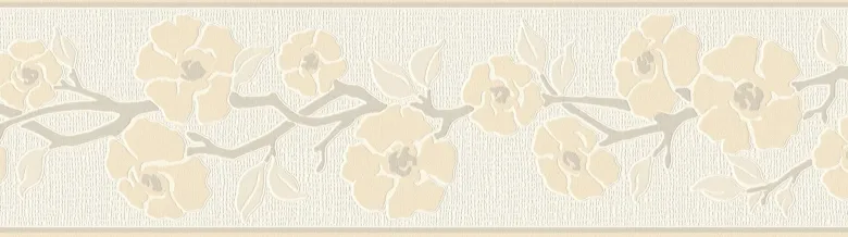 A.S.Creation Bordüre creme grau B/H/D: ca. 17x500x7,5 cm