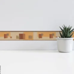 A.S.Creation Bordüre gold beige braun B/H/D: ca. 13x500x7,5 cm