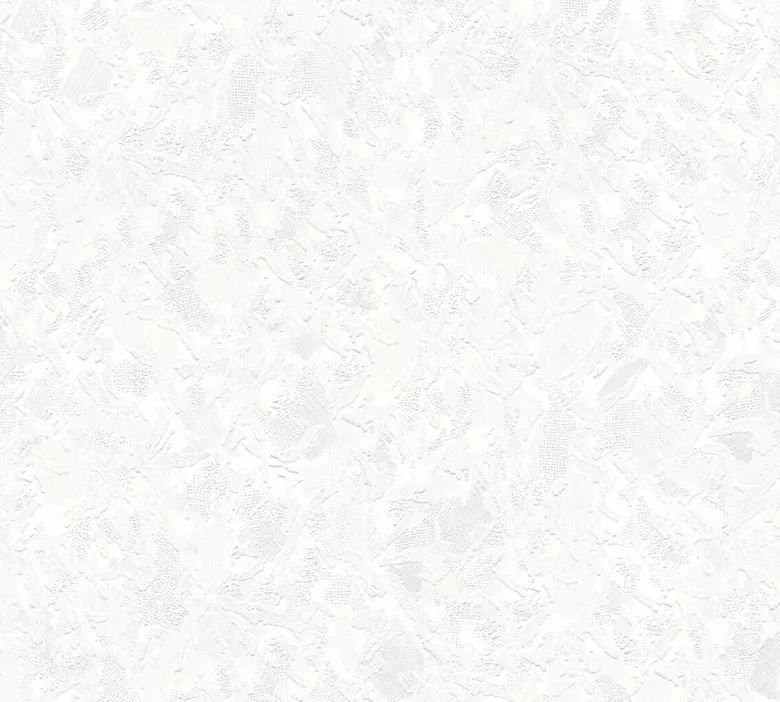 A.S.Creation Papiertapete weiß B/H/D: ca. 53x1005x7,7 cm