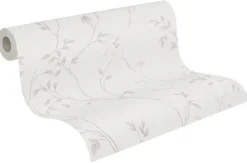 A.S.Creation Vliestapete creme beige B/H/D: ca. 53x1005x8,8 cm