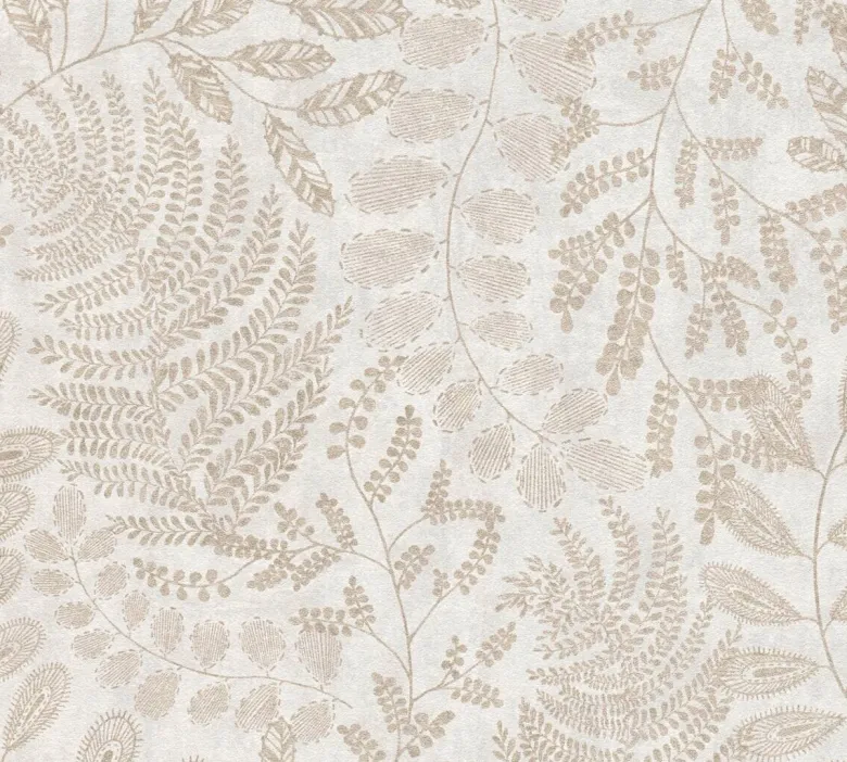 A.S.Creation Vliestapete creme gold beige B/H/D: ca. 53x1005x8,3 cm
