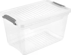 Aufbewahrungsbox transparent B/H/L: ca. 18,5x16x28,5 cm