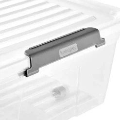 Aufbewahrungsbox transparent B/T/L: ca. 38x77x38 cm