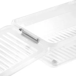 Aufbewahrungsbox transparent B/T/L: ca. 38x77x38 cm