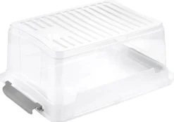 Aufbewahrungsbox transparent B/H/L: ca. 28,5x16x37,5 cm