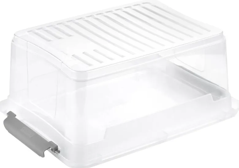 Aufbewahrungsbox transparent B/H/L: ca. 28,5x16x37,5 cm