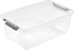 Aufbewahrungsbox transparent B/H/L: ca. 18,5x10,5x28,5 cm