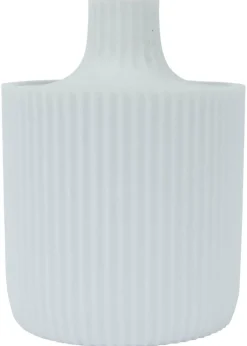 Aufbewahrungsdose Samos weiß Polyresin