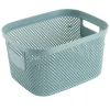 Aufbewahrungskorb blau B/H/L: ca. 21,5x27x15 cm