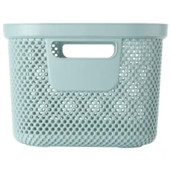 Aufbewahrungskorb blau B/H/L: ca. 21,5x27x15 cm