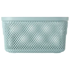 Aufbewahrungskorb blau B/H/L: ca. 17x12x23,5 cm