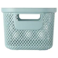 Aufbewahrungskorb blau B/H/L: ca. 17x12x23,5 cm