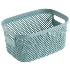 Aufbewahrungskorb blau B/H/L: ca. 17x12x23,5 cm