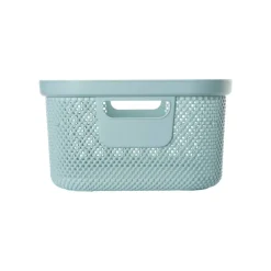 Aufbewahrungskorb blau B/H/L: ca. 28,5x38x15 cm