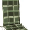 Auflage Mia grün Polyester B/H/L: ca. 47x4,5x121 cm