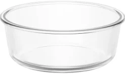 Auflaufform Glas B/H/L: ca. 19x7x19 cm
